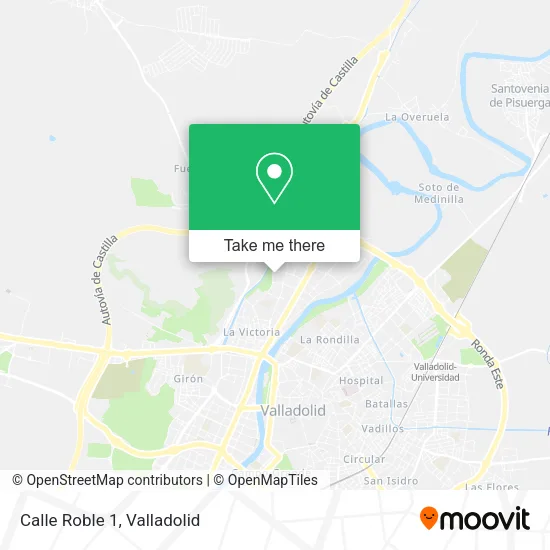 Calle Roble 1 map