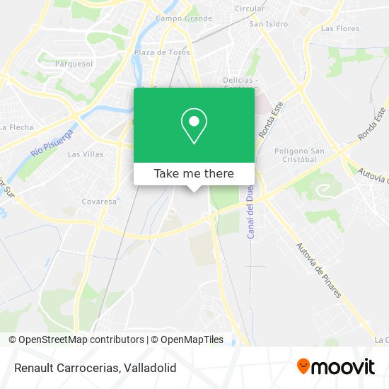 Renault Carrocerias map