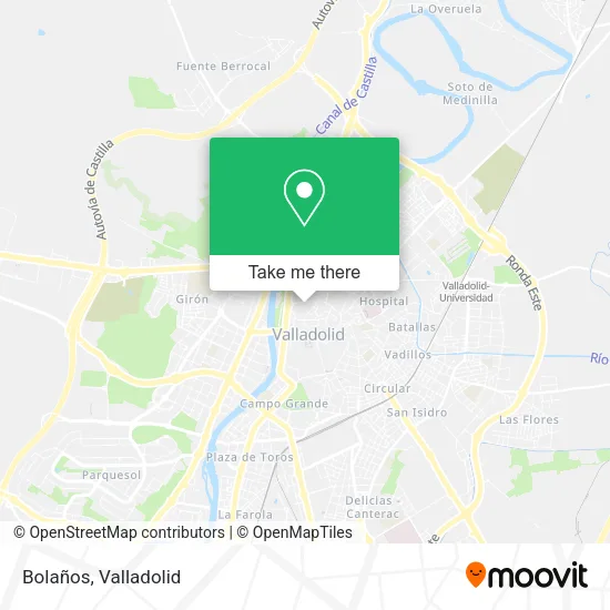 Bolaños map