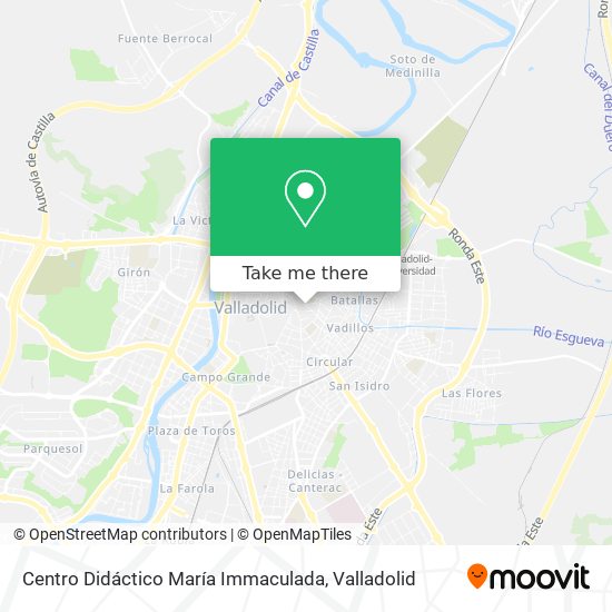 Centro Didáctico María Immaculada map