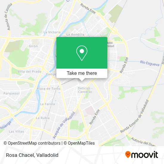 Rosa Chacel map