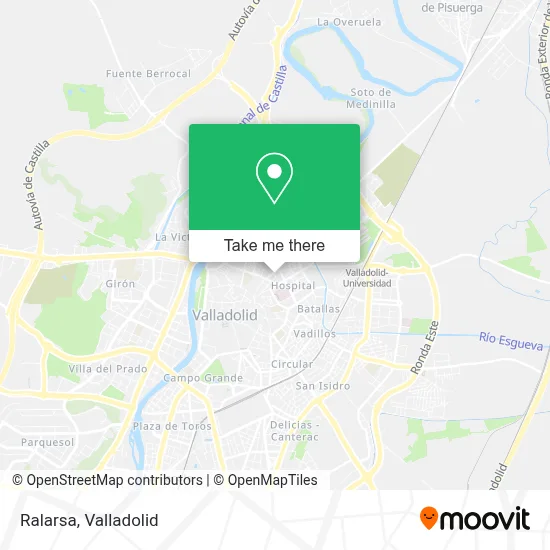 Ralarsa map
