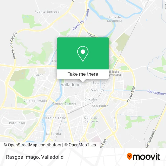 Rasgos Imago map