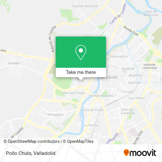mapa Pollo Chulo