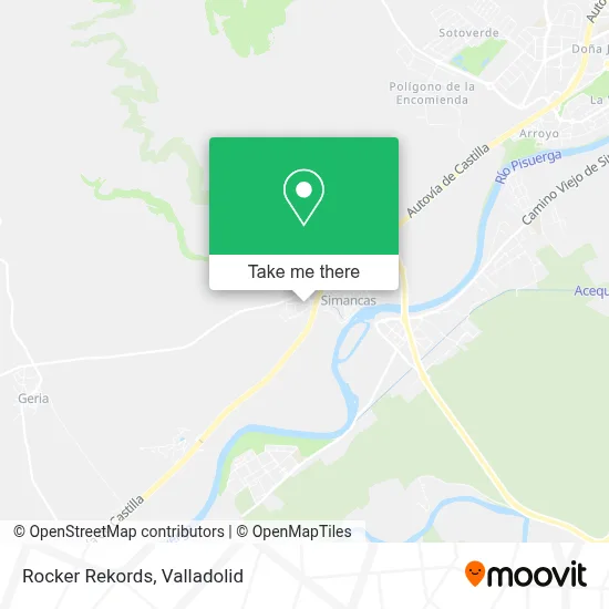 Rocker Rekords map