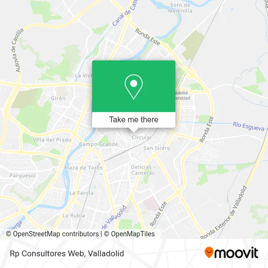 Rp Consultores Web map