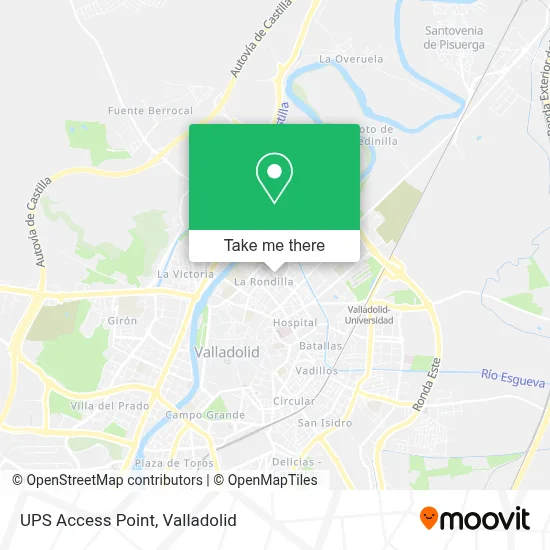 mapa Ups Access Point