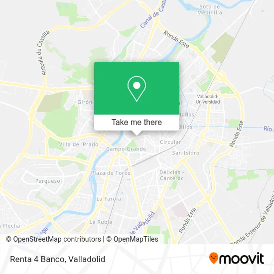 Renta 4 Banco map