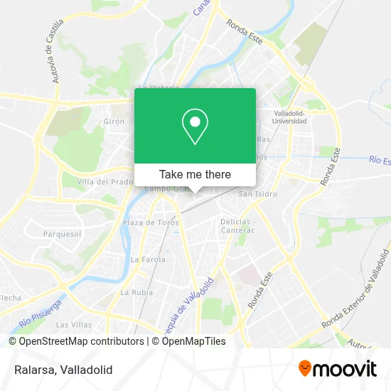 Ralarsa map