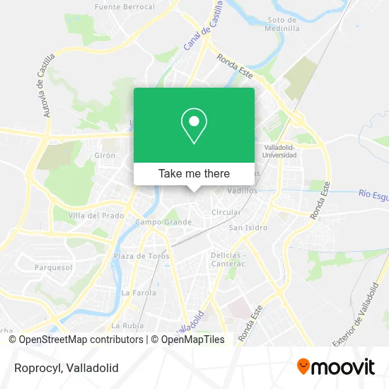 Roprocyl map