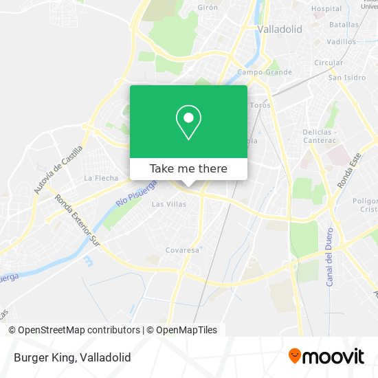 Burger King map