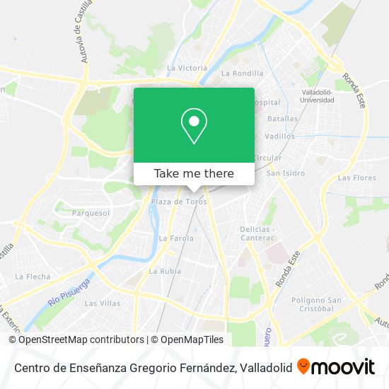 Centro de Enseñanza Gregorio Fernández map