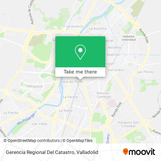 Gerencia Regional Del Catastro map