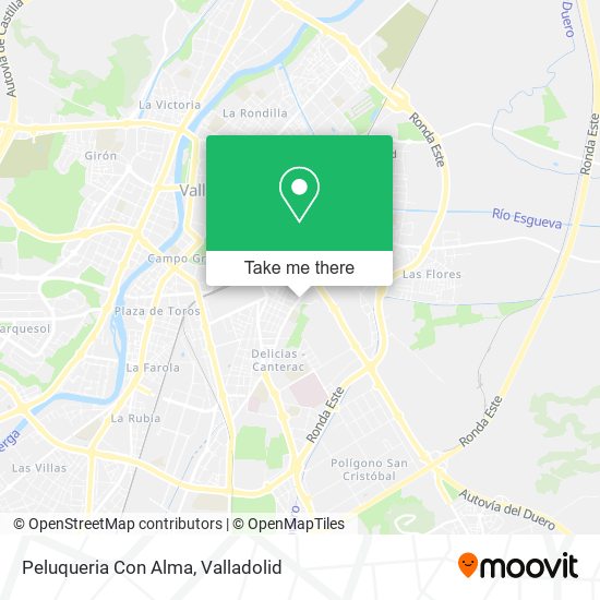 Peluqueria Con Alma map