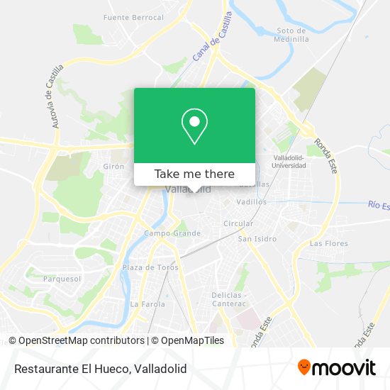 Restaurante El Hueco map