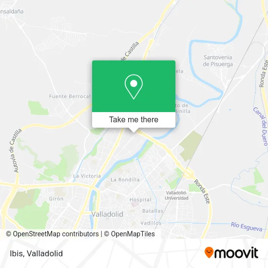 Ibis map
