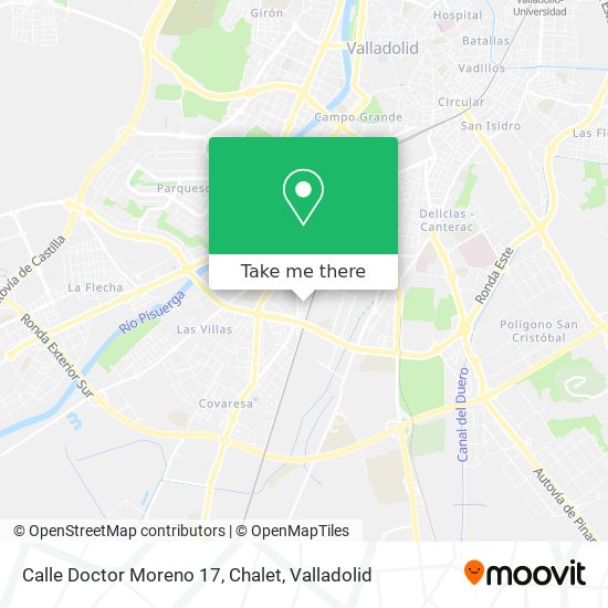 Calle Doctor Moreno 17, Chalet map