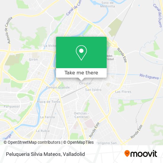 Peluqueria Silvia Mateos map