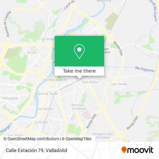 Calle Estación 79 map