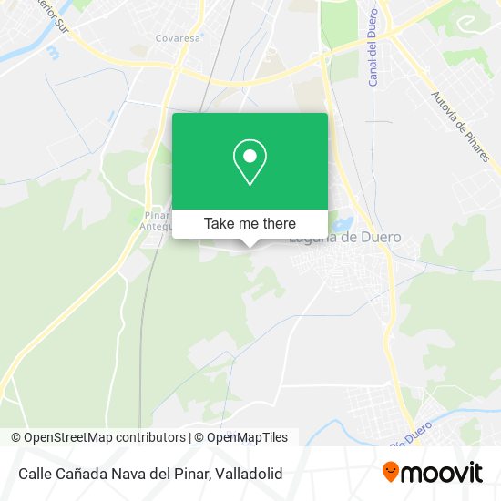 Calle Cañada Nava del Pinar map
