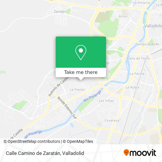 Calle Camino de Zaratán map