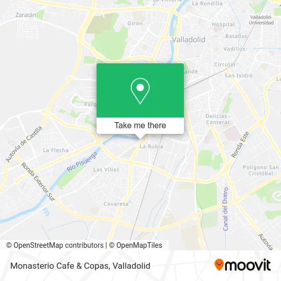 Monasterio Cafe & Copas map