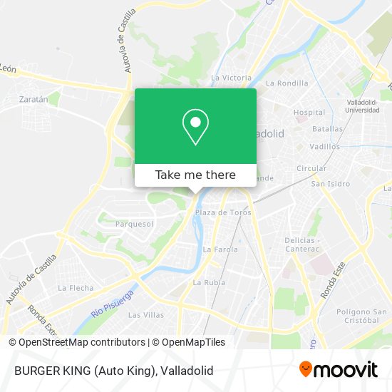 BURGER KING (Auto King) map