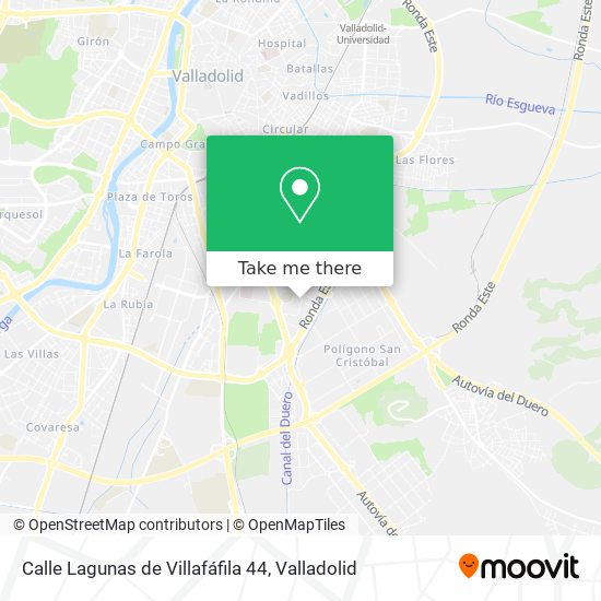 Calle Lagunas de Villafáfila 44 map