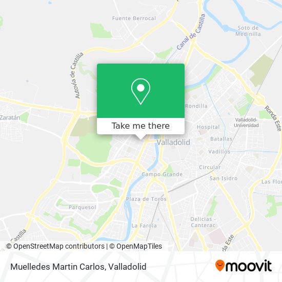 Muelledes Martin Carlos map