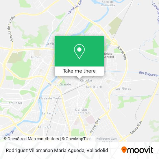Rodriguez Villamañan Maria Agueda map