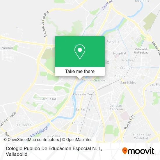 Colegio Publico De Educacion Especial N. 1 map