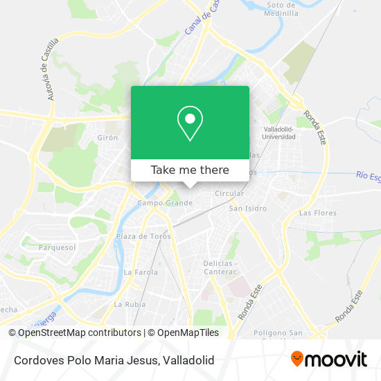 Cordoves Polo Maria Jesus map