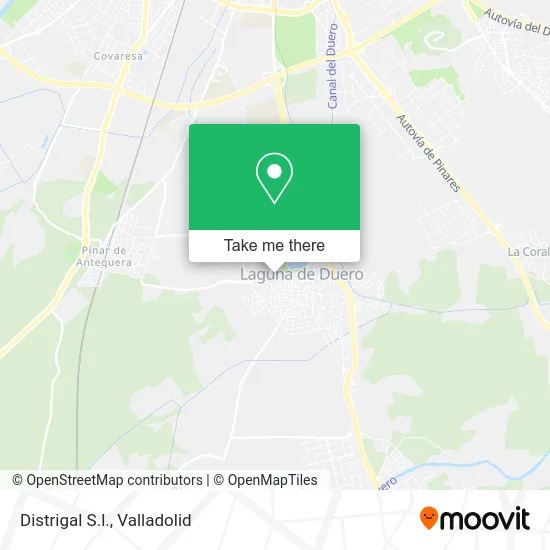 Distrigal S.l. map