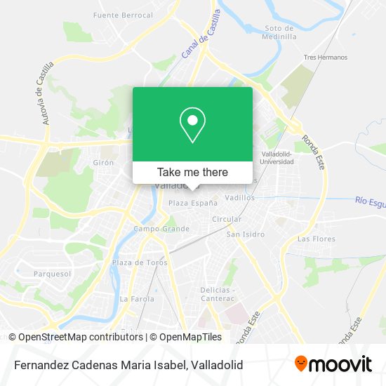 Fernandez Cadenas Maria Isabel map