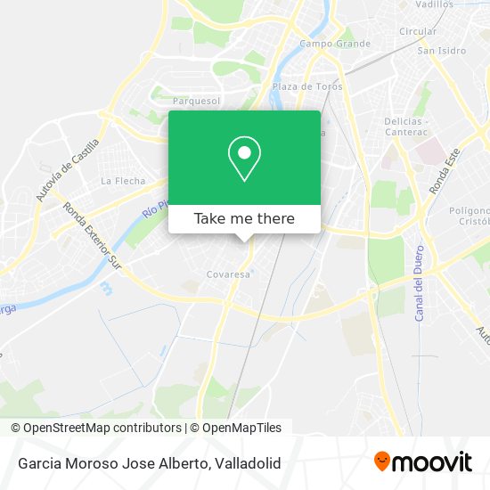 Garcia Moroso Jose Alberto map