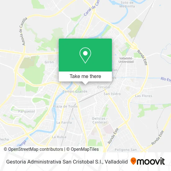 Gestoria Administrativa San Cristobal S.l. map