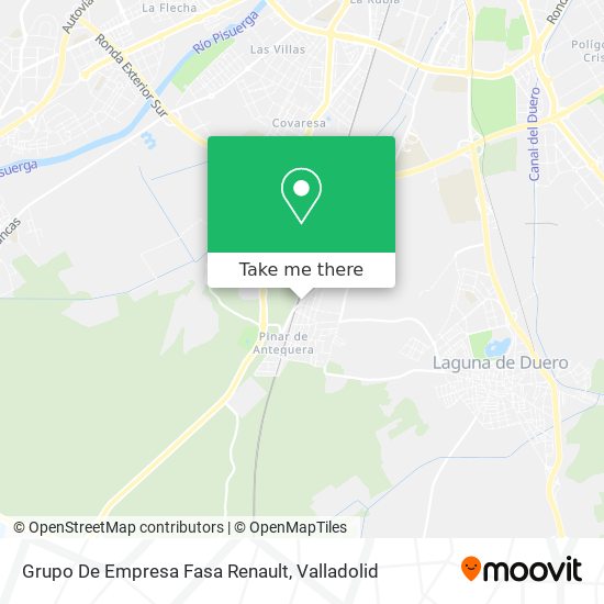 Grupo De Empresa Fasa Renault map