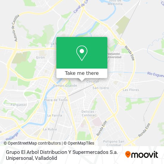 Grupo El Arbol Distribucion Y Supermercados S.a. Unipersonal map