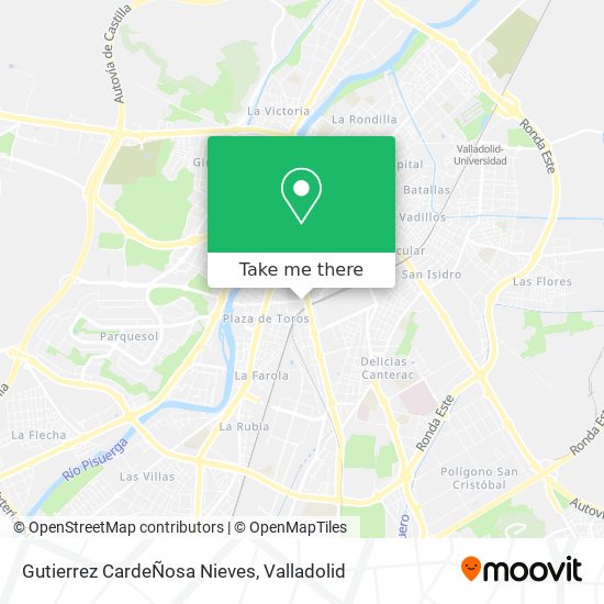 Gutierrez CardeÑosa Nieves map