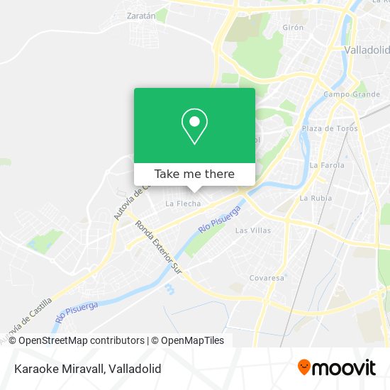 Karaoke Miravall map