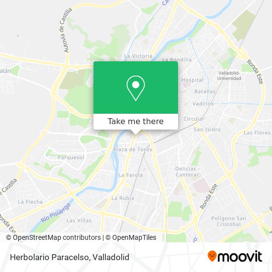 Herbolario Paracelso map