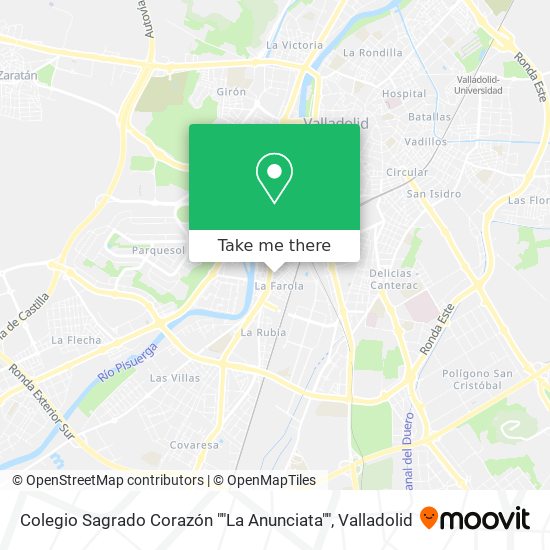 Colegio Sagrado Corazón ""La Anunciata"" map