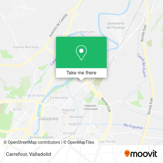 Carrefour map