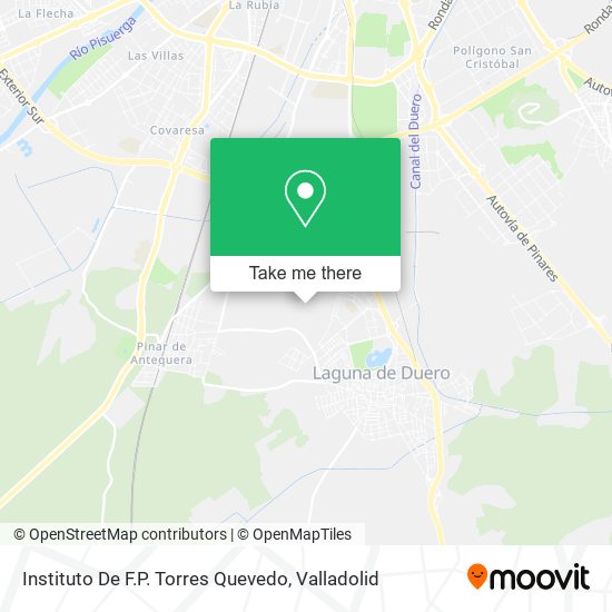 Instituto De F.P. Torres Quevedo map