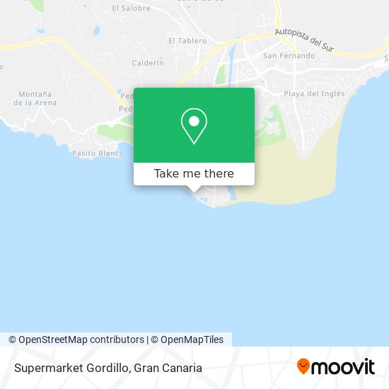 Supermarket Gordillo map
