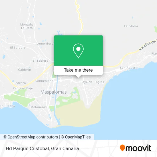 Hd Parque Cristobal map