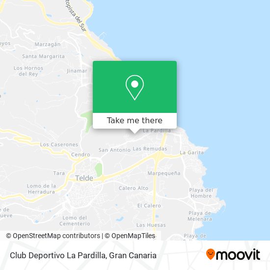 mapa Club Deportivo La Pardilla