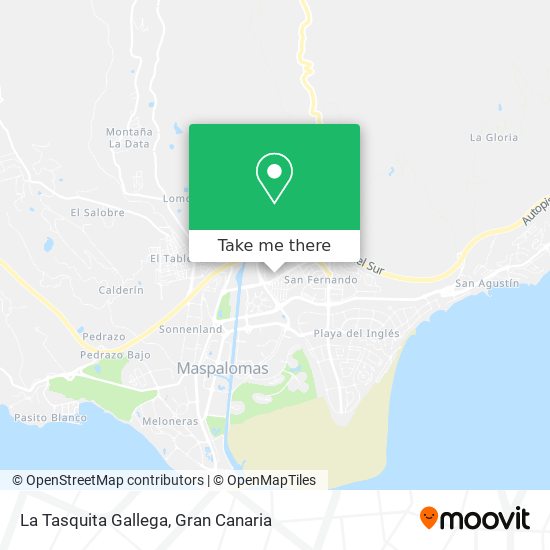 La Tasquita Gallega map