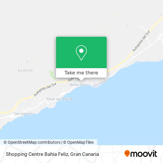 mapa Shopping Centre Bahia Feliz