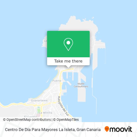 Centro De Día Para Mayores La Isleta map